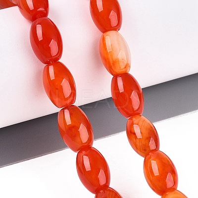 Natural Agate Beads Strands G-N362-18A-07-1