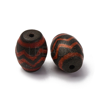 Tibetan Style dZi Beads TDZI-NH0001-E01-03A-1