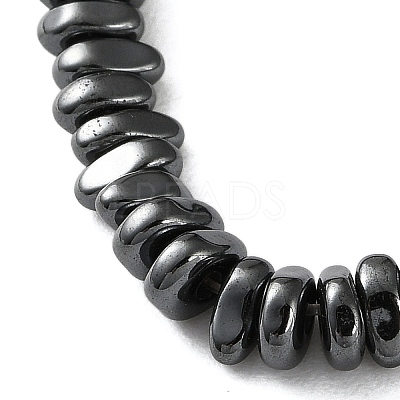 Electroplated Synthetic Non-magnetic Hematite Beads Strands G-I364-B01-02-1