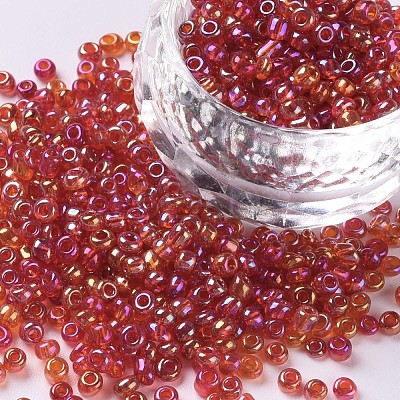 Round Glass Seed Beads SEED-A007-3mm-165-1