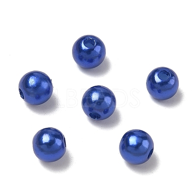 Imitation Pearl Acrylic Beads PL609-21-1