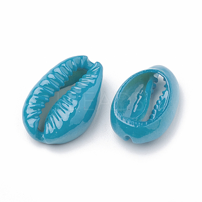 Natural Cowrie Shell Beads X-SHEL-T007-74-1