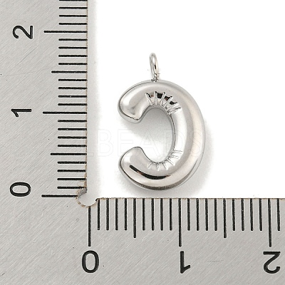 Non-Tarnish 304 Stainless Steel Pendants STAS-C102-15P-C-1