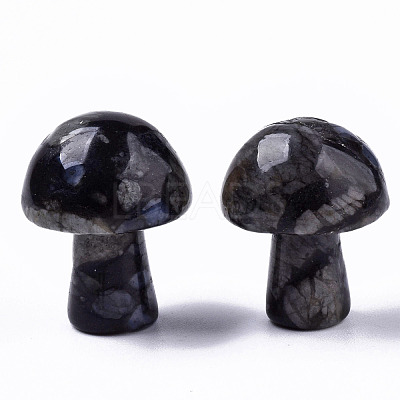 Natural Larvikite GuaSha Stone G-N0325-02N-1