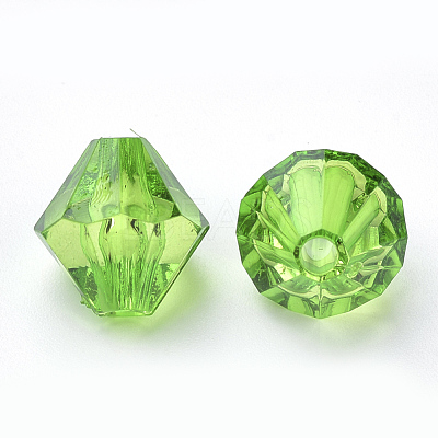 Transparent Acrylic Beads X-TACR-S146-4mm-13-1