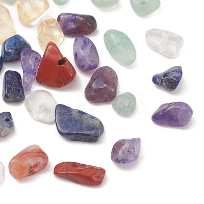 7 Style Natural Mixed Gemstone Beads G-YW0001-09-1