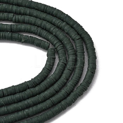 Handmade Polymer Clay Beads Strands LS-CLAY-R089-4mm-Q081-1