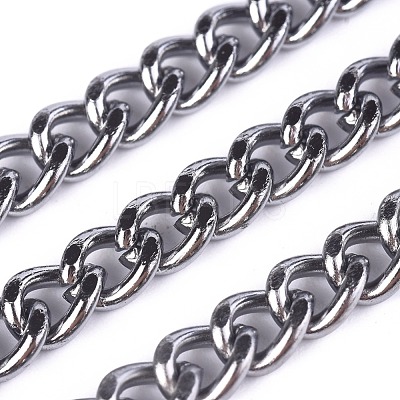 Iron Cuban Link Chains CH-R013-5x4mm-B-1