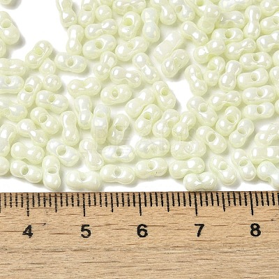Opaque Colours Luster Glass Seed Beads X1-SEED-B001-01A-01-1