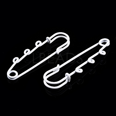Spray Painted Iron Brooch Findings IFIN-K043-01A-13-1
