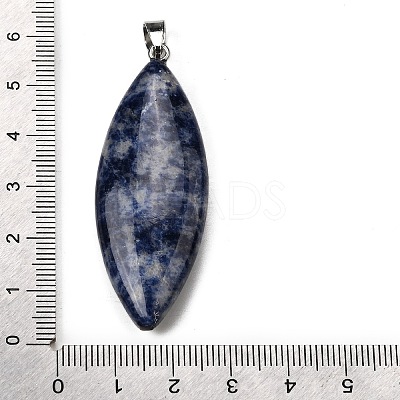 Natural Sodalite Big Pendants G-F820-06N-1