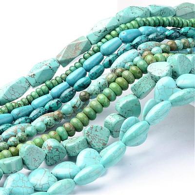 Natural Magnesite Bead Strands TURQ-G930-03-1