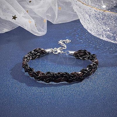 Braided Imitation Leather Cords OHAR-WH0016-27B-1