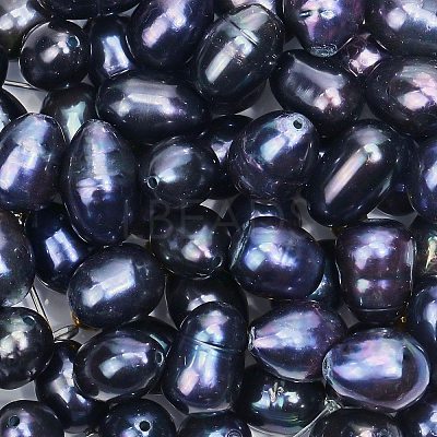 Natural Cultured Freshwater Pearl Beads Strands PEAR-NB0001-40-1