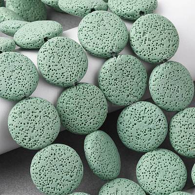 Natural Lava Rock Beads Strands G-I034-13-1