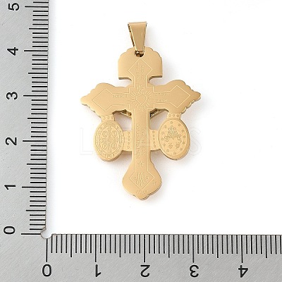 304 Stainless Steel Pendants LS-STAS-C103-02G-02-1