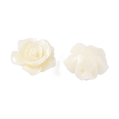Dyed Synthetic Coral Carved Beads CORA-H002-03-1