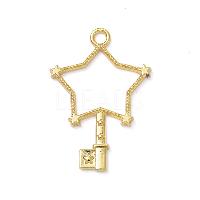 Zinc Alloy Pendants PALLOY-D580-19G-1