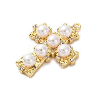 Brass Micro Pave Cubic Zirconia Pendants LS-KK-F895-10G-1