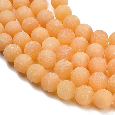 Natural Yellow Calcite Beads Strands GG-CBAA3AB-01-14mm-1