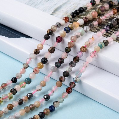 Natural Mixed Stone Beads Strands X-G-T108-39-1