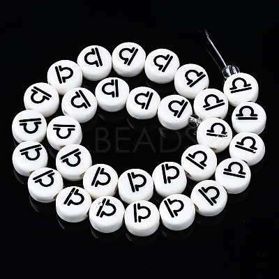 Handmade Porcelain Ceramic Beads Strands PORC-S502-032K-1