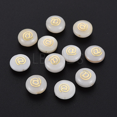 Natural Freshwater Shell Beads LS-SHEL-N003-22-08-1