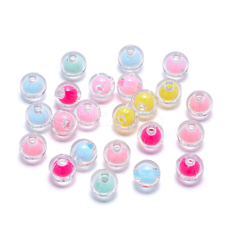 Transparent Acrylic Beads X-TACR-S135-002-1