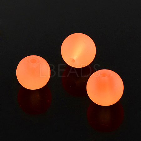 Transparent Glass Bead Strands GLAA-S031-12mm-33-1