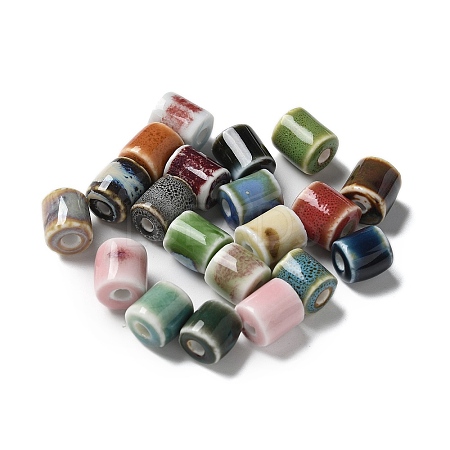 Handmade Porcelain Beads PORC-L080-I-1