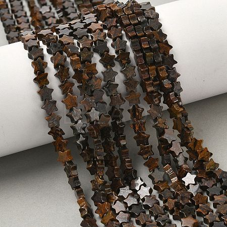 Natural Bronzite Beads Strands G-G085-B60-02-1