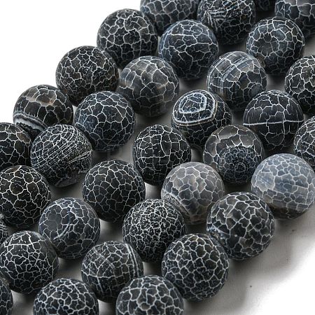 Natural Weathered Agate Beads Strands G-P538-A01-02-1