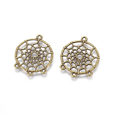 Tibetan Style Alloy Chandelier Components Links TIBEP-R304-020AB-LF-1
