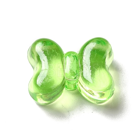 Transparent Acrylic Beads TACR-P003-10B-1