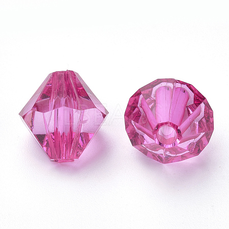 Transparent Acrylic Beads TACR-S146-4mm-04-1