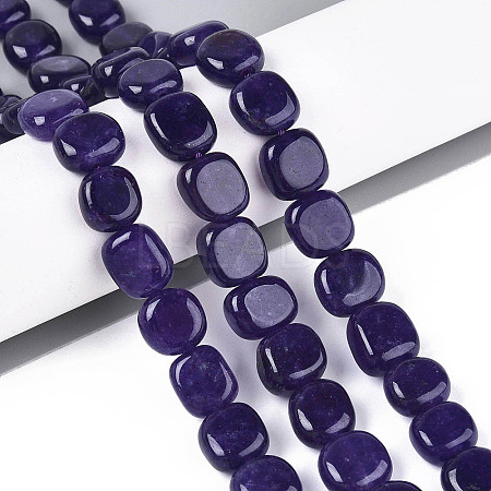 Natural White Jade Beads Strands G-N354-01A-04-1