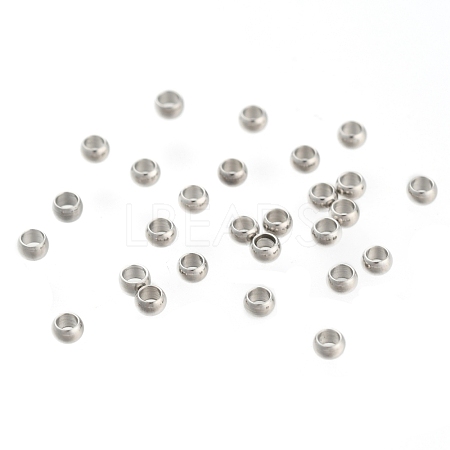 304 Stainless Steel Spacer Beads X-STAS-R065-31-1