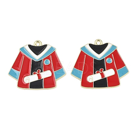 Alloy Enamel Pendants ENAM-L055-01C-01-1