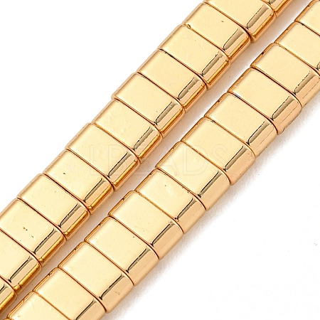 Electroplated Synthetic Non-Magnetic Hematite Beads Strands G-I360-B01-02-1