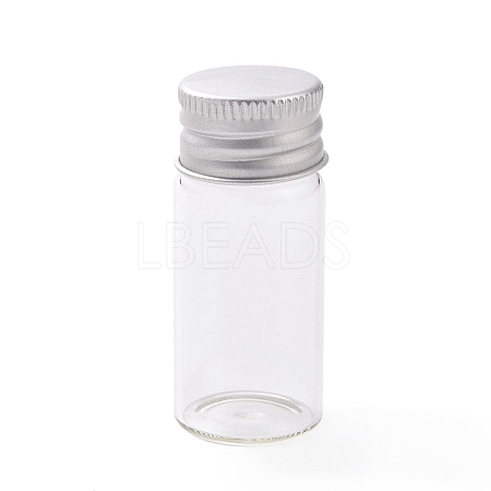 (Defective Closeout Sale: Slightly Concave Cap) Glass Bottles AJEW-XCP0001-95B-1